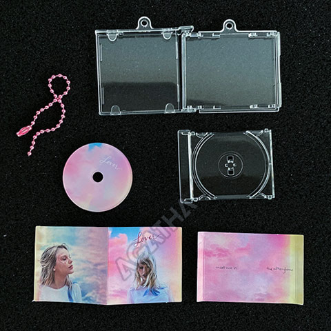 Custom Mini CD Case Keychain