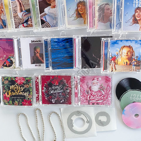 Custom Mini CD Case Keychain with NFC