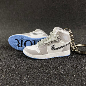 3D sneaker keychain wholesale mini shoe Air Jordan 1 X Christian Dior AJ1-193