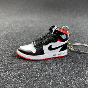 3D sneaker keychain wholesale mini shoe Air Jordan 1 "not for resale"