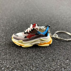 Balenciaga Triple S Grey Red Blue