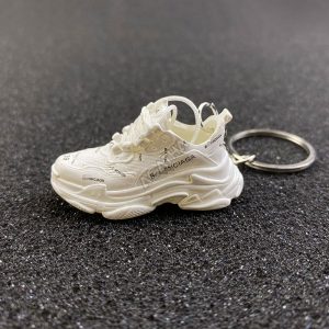 Balenciaga Triple S Allover Logo White