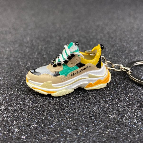 Balenciaga Triple S Beige Green Yellow