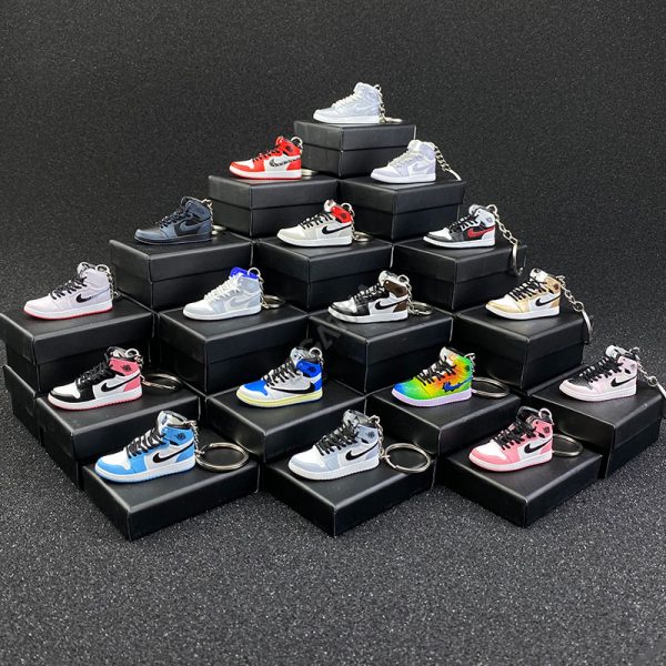 Jordan 1 Retro High 3D sneaker keychain wholesale mini shoe