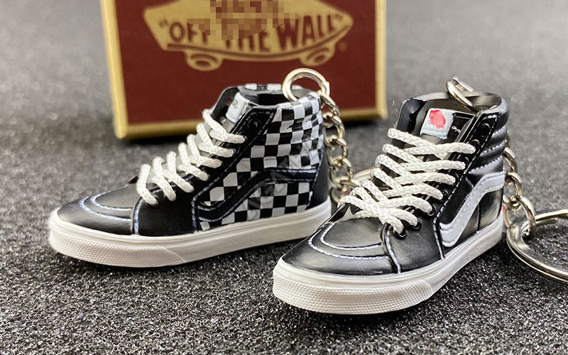 3D sneaker keychain wholesale mini shoe Vans