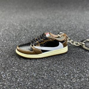 Air Jordan 1 x Low Travis Scott Cactus Jack Black Shoelace