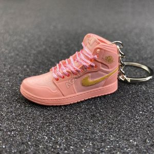 Jordan 1 Mid Coral Gold