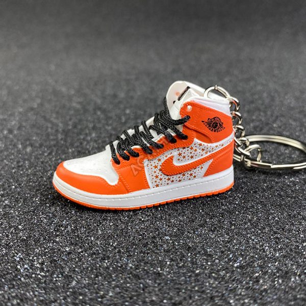 Supreme x Jordan 1 High Stars Varsity Orange