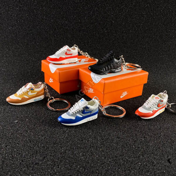 3D sneaker keychain wholesale mini shoe Nike Air Max 1