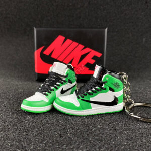 Travis Scott x Air Jordan 1 Ultra-Rare Green 3d mini sneaker keychains