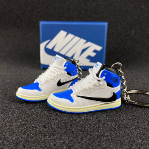 Jordan 1 Low OG SP fragment design x Travis Scott 3d mini sneaker keychains