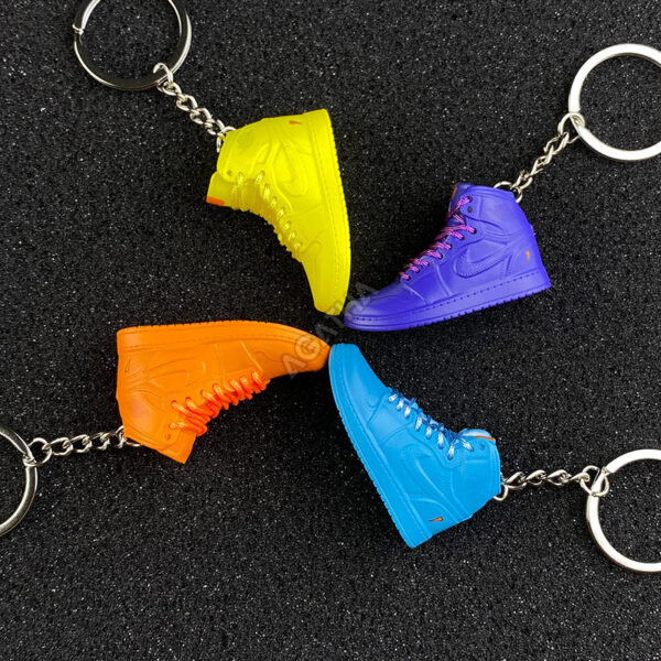 Jordan 1 Retro High Gatorade 3d mini sneaker keychains