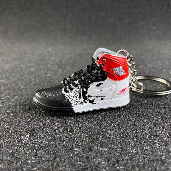 Jordan 1 Retro Dave White Wings For The Future 3d mini sneaker keychains