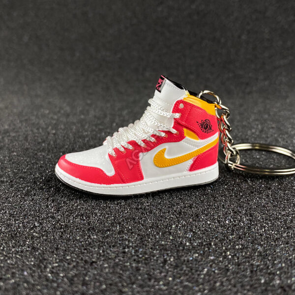 Jordan 1 Retro High OG Light Fusion Red sneaker keychains