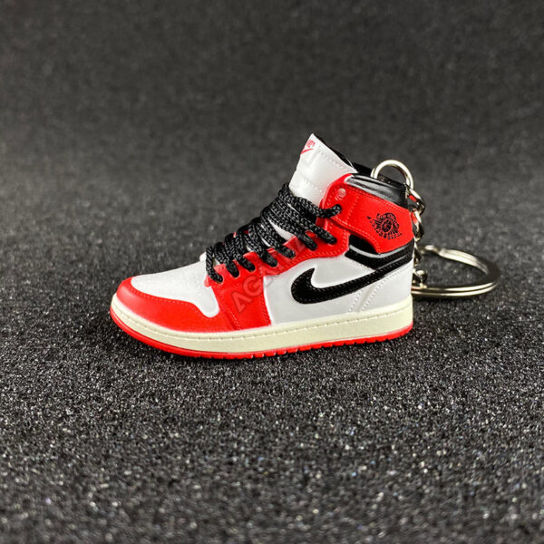 Jordan 1 Retro AJKO Chicago (2021) mini sneaker keychains