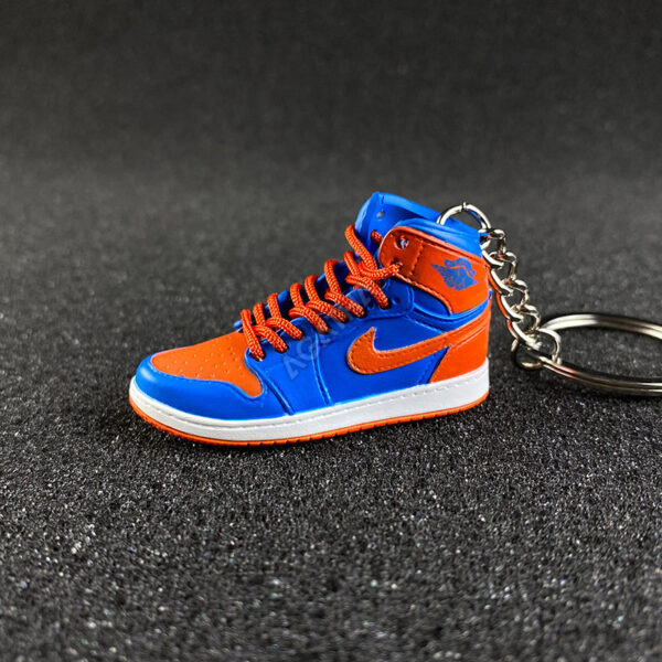 Jordan 1 Retro Knicks 3d mini sneaker Keychains