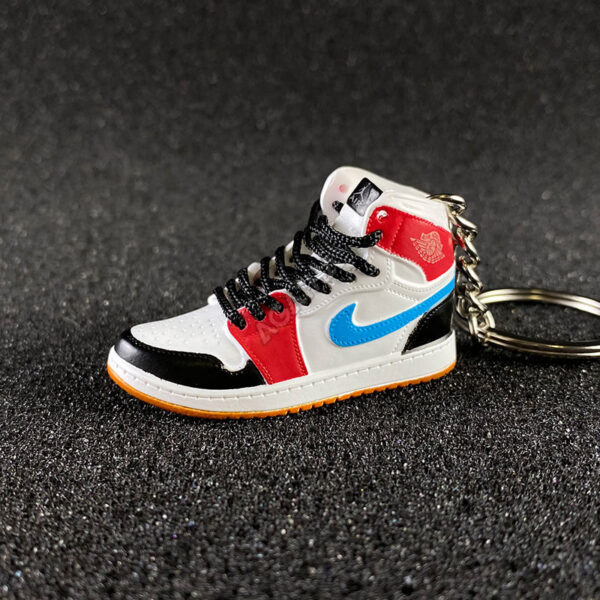 Jordan 1 Mid Let(Her)Man (W) 3d mini sneaker keychains