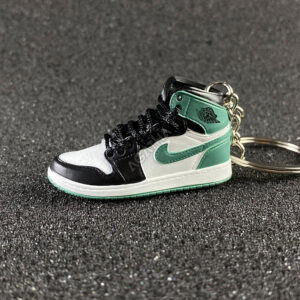 Jordan 1 Retro High Clay Green 3d mini sneaker keychains