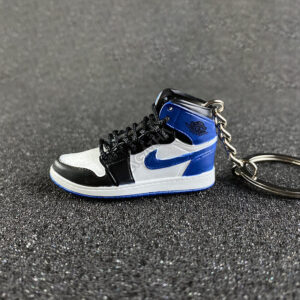 Jordan 1 Retro High Blue Moon 3d mini sneaker keychains