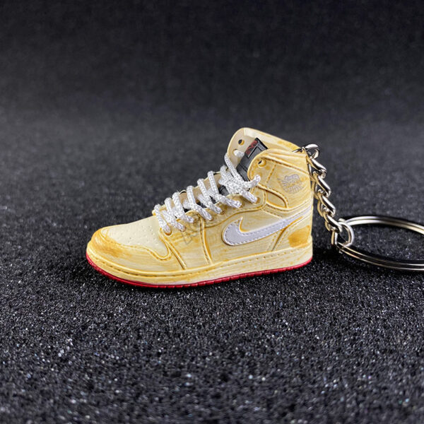 Jordan 1 Retro High Nigel Sylvester 3d mini sneaker keychains