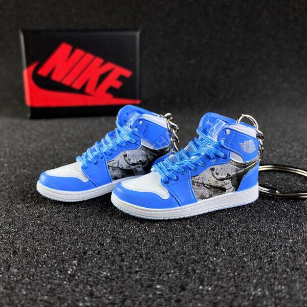 Jordan 1 Retro Alpha 3d mini sneaker keychains