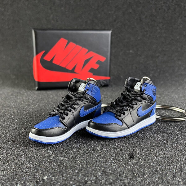 Jordan 1 Retro High OG Spike Lee Fort Greene 3d mini sneaker keychains