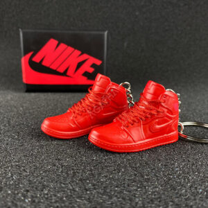 Jordan 1 Retro Red Suede (GS) 3d mini sneaker keychains