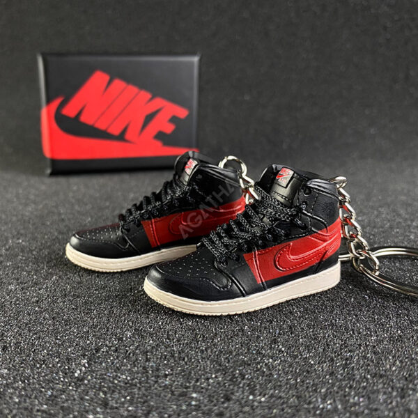 Jordan 1 Retro High OG Defiant Couture 3D mini sneaker keychains