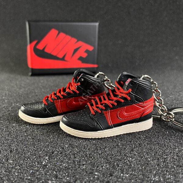 Jordan 1 Retro High OG Defiant Couture 3D mini sneaker keychains