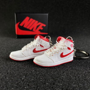 Air Jordan 1 OG Metallic Red 3D mini sneaker keychains