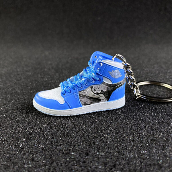 Jordan 1 Retro Alpha 3d mini sneaker keychains