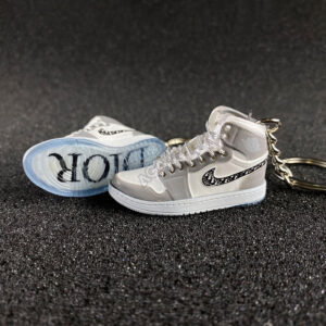 Jordan 1 Retro High Dior 3d mini sneaker keychains