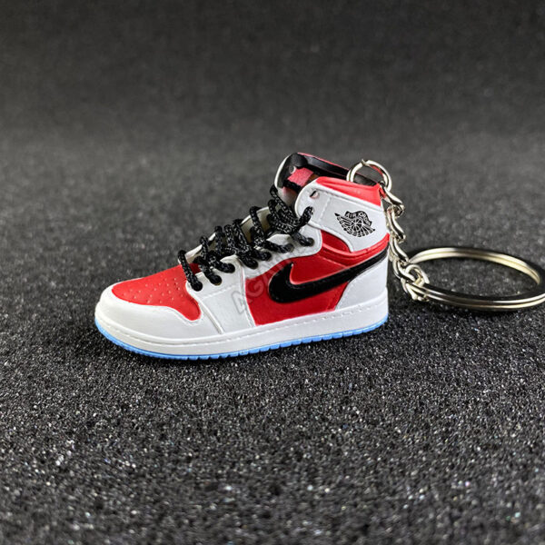 Jordan 1 Retro Carmine (2014) 3D mini sneaker keychains