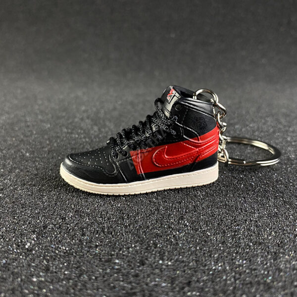 Jordan 1 Retro High OG Defiant Couture 3D mini sneaker keychains