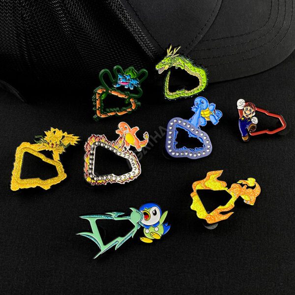 Digimon hat pins for New Era