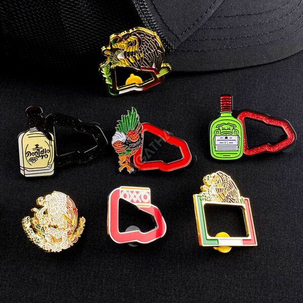 Mexican hat pins for New Era