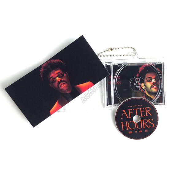 After Hours Mini Album CD Keychain with NFC