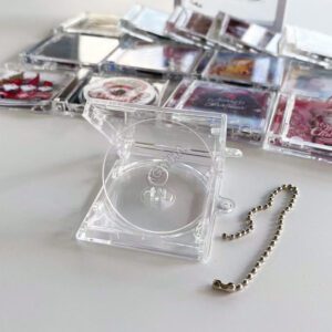 Blank Mini CD Keychain