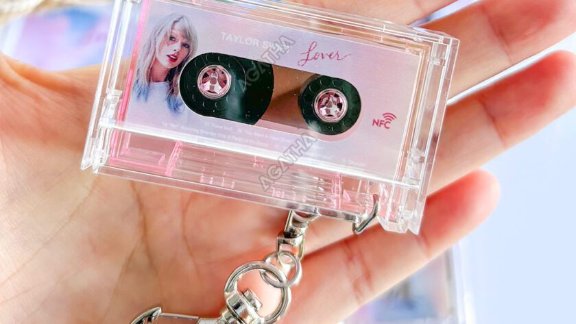 Custom Mini Cassette Tape Keychains | With or Without NFC